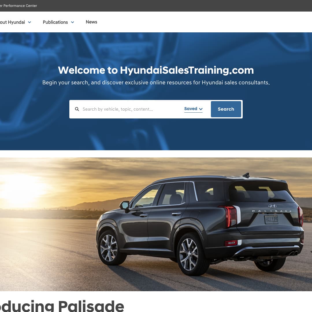 Hyundai Sales Training Preview